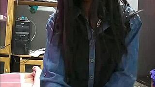 Black Slut Gives Boss Daddy Epic Close-Up Blowjob Intensity