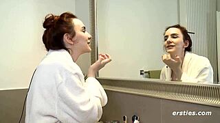 Claudia Invites You Into Her Steamy Shower Session