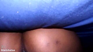 Pretty ebony teen screams orgasm from juicy pussy licking and clit sucking finale