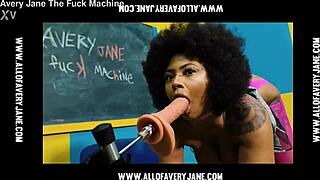 A good girl rides fuck machine deep for anal guide fun