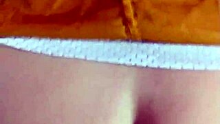 Horny mexican latina amateur big ass destroyed by 20cm dildo miniskirt