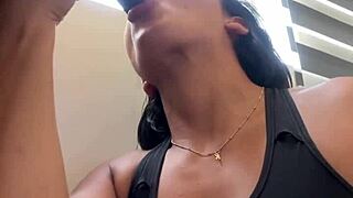 i love feeling that thick bbc stretch my mouth with nysdel amateur couple action