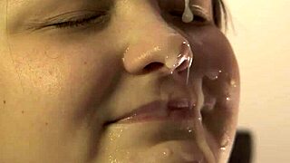 shh, my super close-up blowjob ends with hot cum flooding my mouth!!