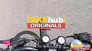 Blonde Anny Aurora mistakes delivery guy for boss and fucks