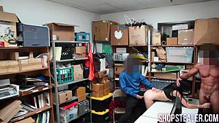 thief sucks multiple cocks then gets fucked