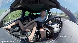 road trip chaos part 2 wet pussy squirts public toilet sport rip