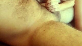 Hot Novinha Sucks Cock Deep and Flashes Dripping Pussy Wild!