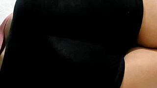 doña mary struts her stuff in those tiny homemade gym shorts