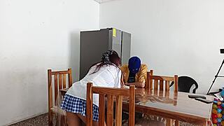 Curvy prima shakes huge ass hard practicing master seduction