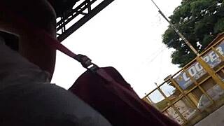 raw gostosa shakes huge ass candid on bus ride