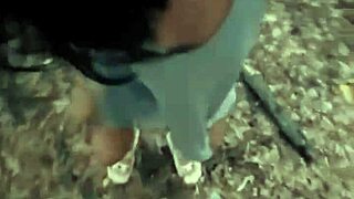 Early Forest Doggystyle: Latina's Big Ass Takes Cock and Cum Load