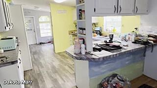 Fuck Yes! Cheating on Husband with Neighbor's Huge Cock Doggystyle