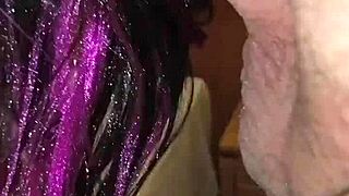 Sabrinafoxy Deepthroats Follower Swallows Cum Load