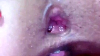 brazilian couple quickie anal fuck leaves her gaping screaming loud