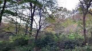 rough forest spanking leaves teen squirting with cum in mouth