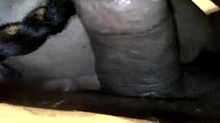 This chocolate spinner devours big black cock like it's dinner every night