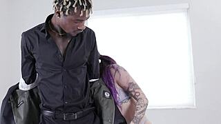 yo check out val steele taking damion dayski's bbc messy hardcore ride