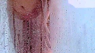 wanna watch this 18yo shower teen bounce her big tits and shaved pussy curves?