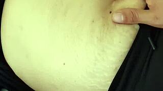 her belly quivers in waves of pure orgasmic bliss