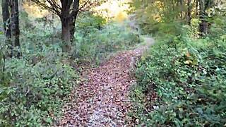 rough forest spanking leaves teen squirting with cum in mouth