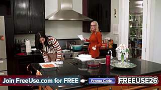 Daddy bends mommy over for freeuse doggystyle pussy pounding this season