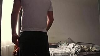 Cheating wife sneaks anal assfucking with best friend while husband slaves at work