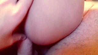 my horny secretary rides cock and carrot in our hot threesome