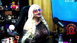 Ruan vibes milf Andressa Sanchez's tits till she moans hard - full podcast?