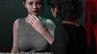 LET'S PLAY THE THEATRE OF SINNERS PART 4 REBECCA'S HUMILIATING OUTDOOR TITS FINGERING!