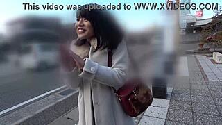 skirt hides her narrow ass but blindfold unleashes wild japanese student urges