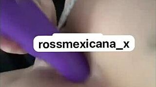 rossmexicana rams dildo deep enjoying every thrust caliente