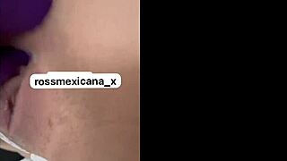 rossmexicana rams dildo deep enjoying every thrust caliente