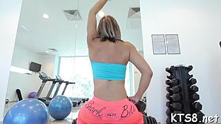 Desperate tranny whore screams as monster cock splits tight asshole wide