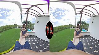 damn this latina takes tight anal pounding in vr reality 5k