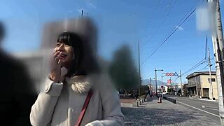 skirt hides her narrow ass but blindfold unleashes wild japanese student urges