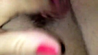 shoot your hot cum all over my big pregnant belly now