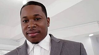 Paisley Paige gulps down rich Da Piper's hot jizz load nasty.