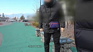 skirt hides her narrow ass but blindfold unleashes wild japanese student urges