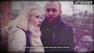 angel wicky horny stepsis fucks two huge cocks in hostel