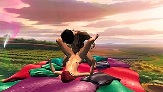 Voyeur Couple Explodes in Intense Fantasy Pleasure Bubble