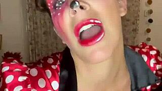 i'm destroyin my milf pussy so bad with this xxxl dildo on webcam ep 3