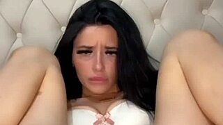 this horny british coed fingers pussy squirts on webcam