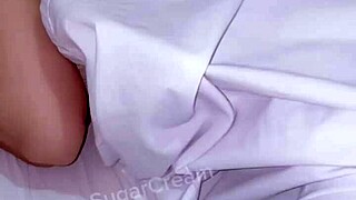 pinay college student sneaks boyfriend inside for secret dorm fuck
