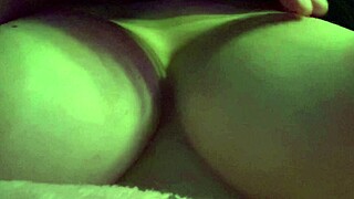 Artemisia Love Displays Juicy Big Natural Tits Close-Up