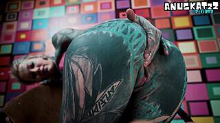 hey sucking this steel feels just like your hard cock... wearing my cute pink corset so tight!