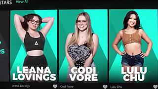 Blonde milf charlie forde and hazel grace test wild sex toys intimately