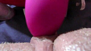 detailed closeup of massive throbbing clit during explosive pussy orgasm with intense contractions