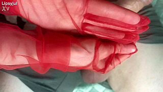 A Blonde Bombshell Offers Her Massive Tits for Intense Groping in Homemade Video