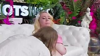Blonde Gigi Sweets Deepthroats Bryan Gozzling's Huge Cock Wetly
