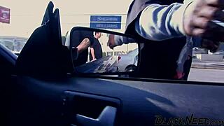 Horny Ebony Amateur Slurps Thick BBC Deep!